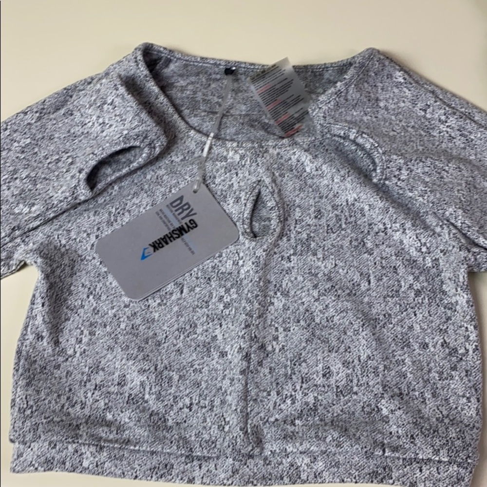 GymShark XS Charcoal Fleur - Picture 4 of 5